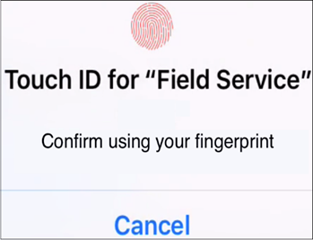 Fingerprint Authentication to Save Password
