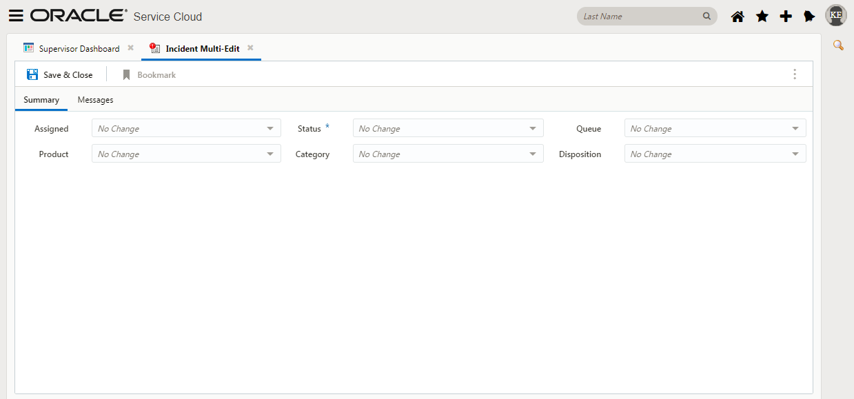 Oracle Service Cloud Agent Browser UI December 2017