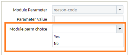 Module Parameter Choice