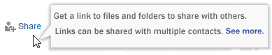 a sample page snippet popup text box featuring two lines of Help text followed by a link reading Learn more.