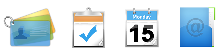 Realistic icon samples