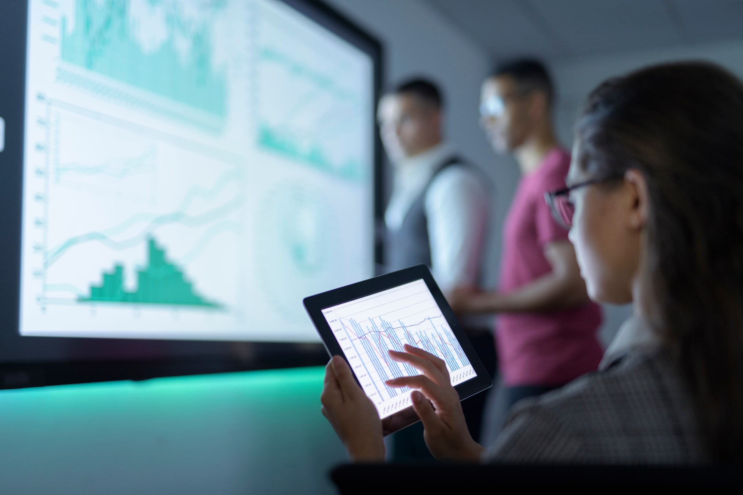 Meeting Review Reports Stock photography