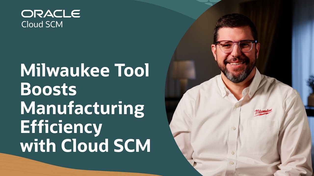 Milwaukee Tool optimise l’efficacité de la fabrication avec Cloud SCM (2:40)