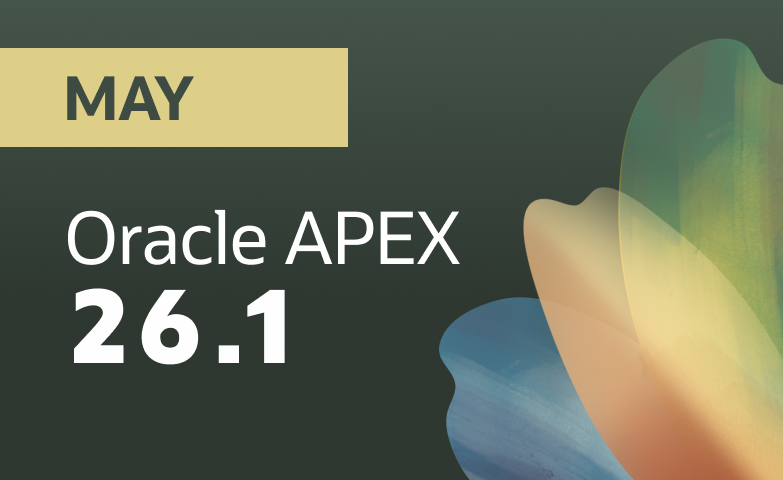 Thumbnail image for Oracle APEX 26.1 community newsletter